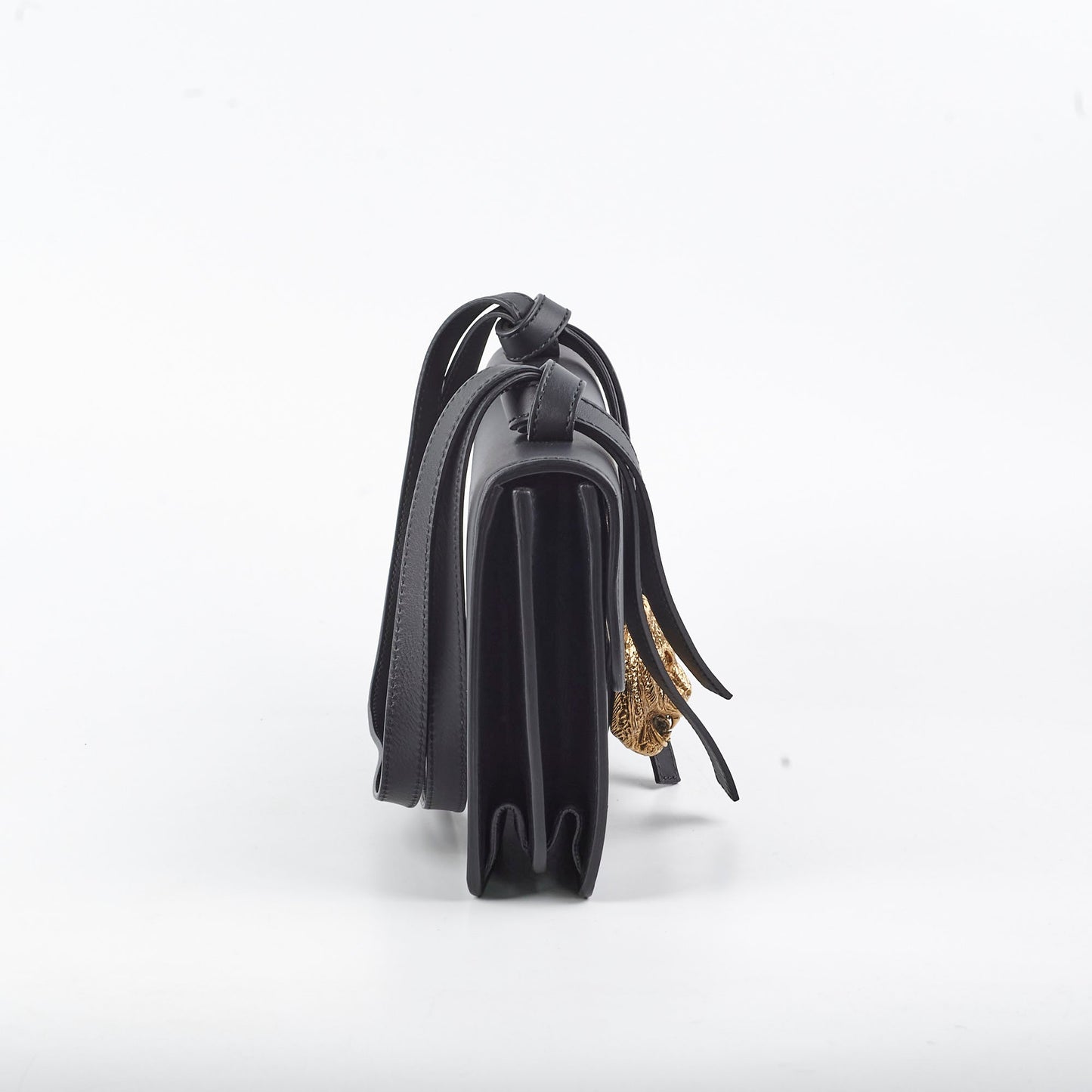 Gucci Animalier Shoulder Bag Leather Black