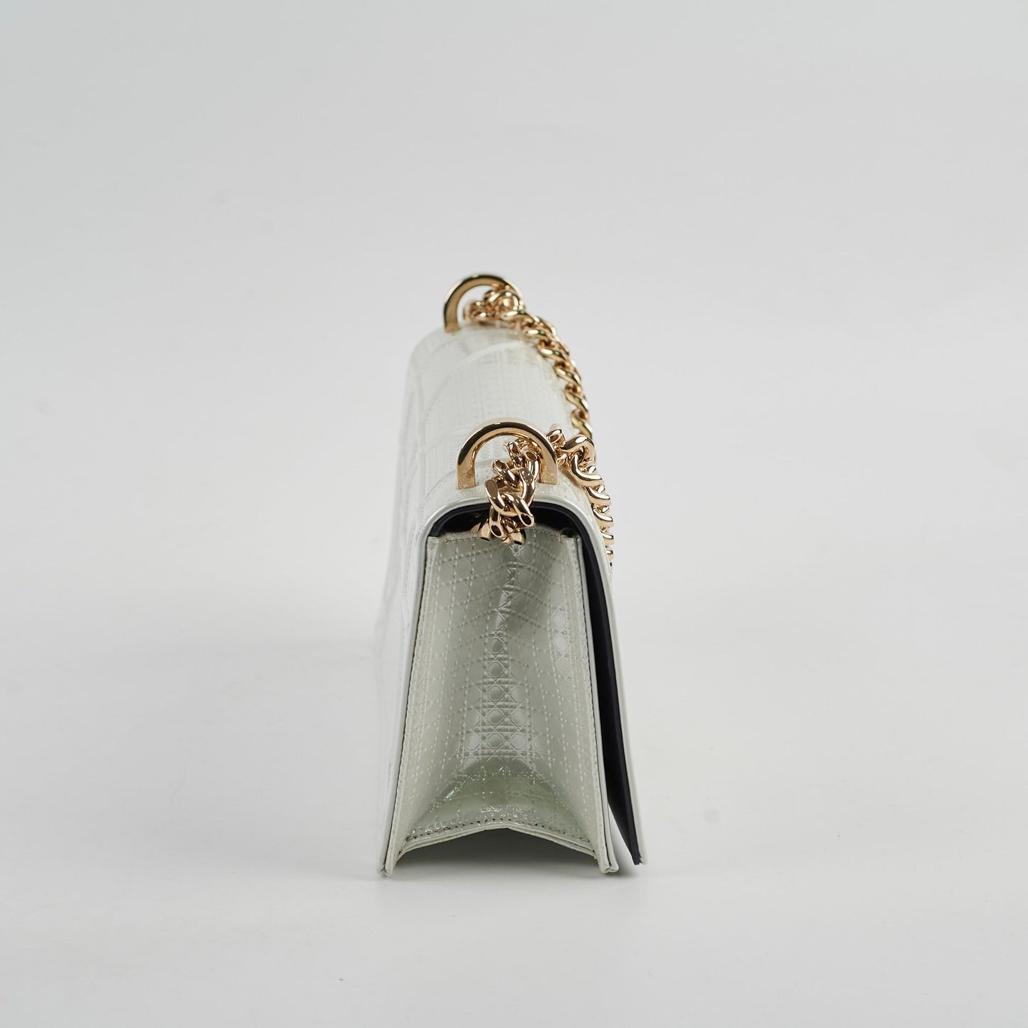 Dior ama Pearl Tote Bag White Small