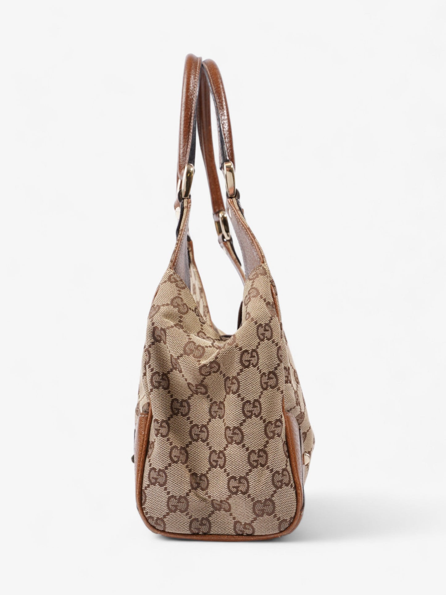 Gucci New Jackie Shoulder Bag Canvas Brown