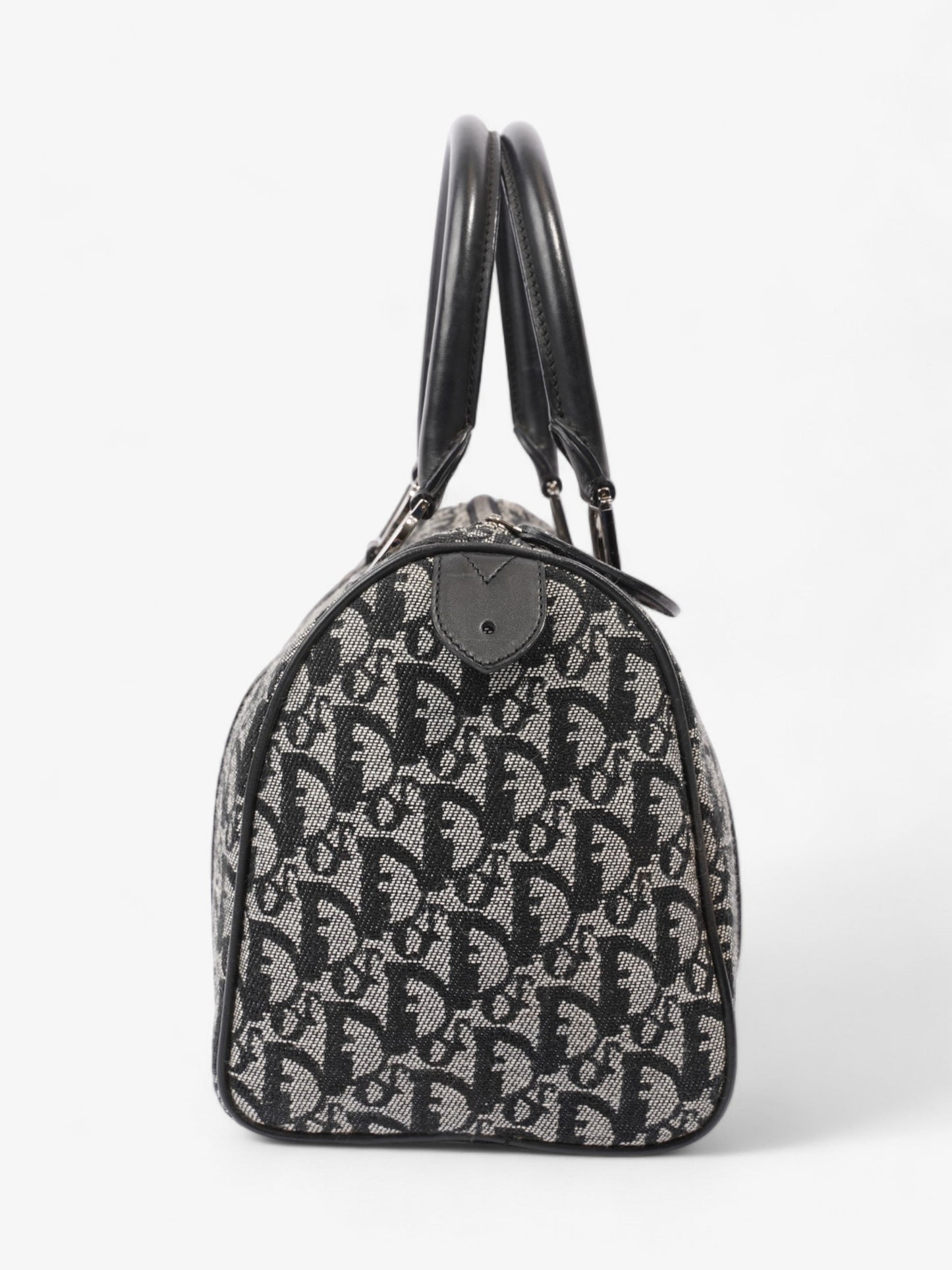 Dior Christian Trotter issimo Cotton Handbag Black Travel Bag