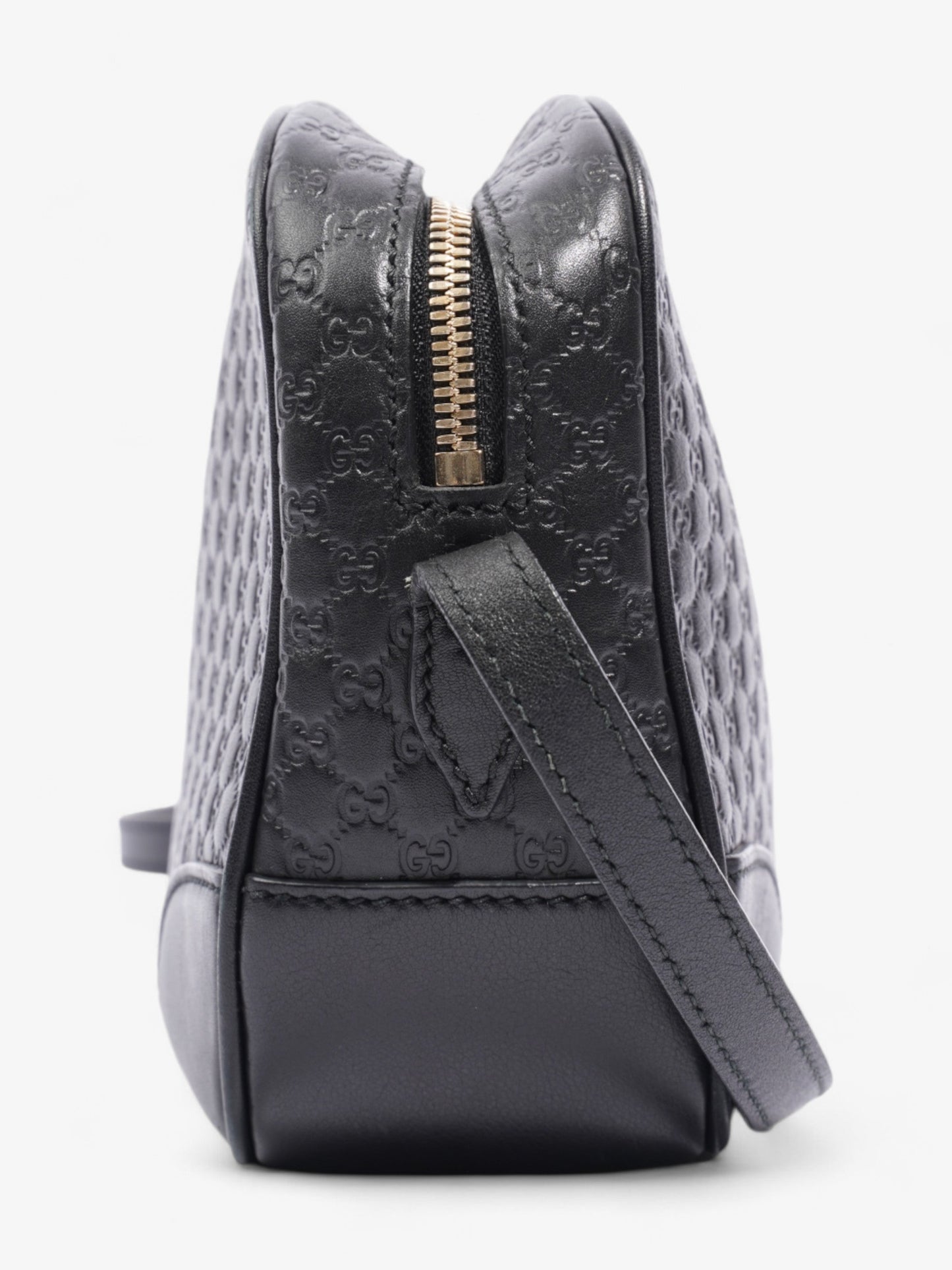 Gucci Bree ssima Shoulder Bag Leather Black