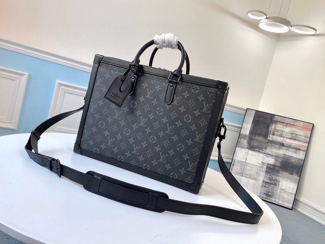 Top Quality Soft Trunk Briefcase Eclipse For Canvas Monogram Crossbody Bag