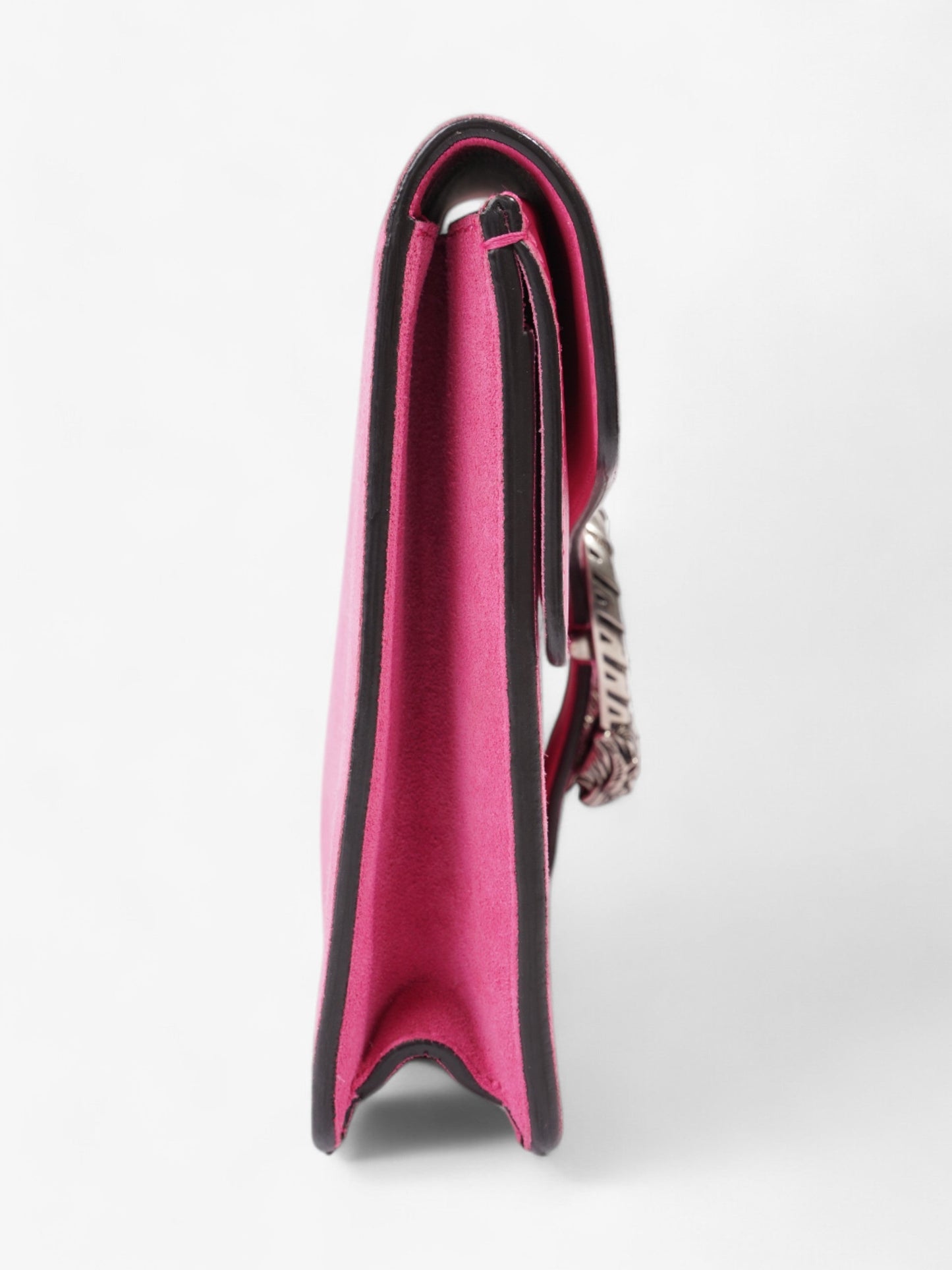 Gucci Dionysus Clutch Suede Pink Clutch Bag