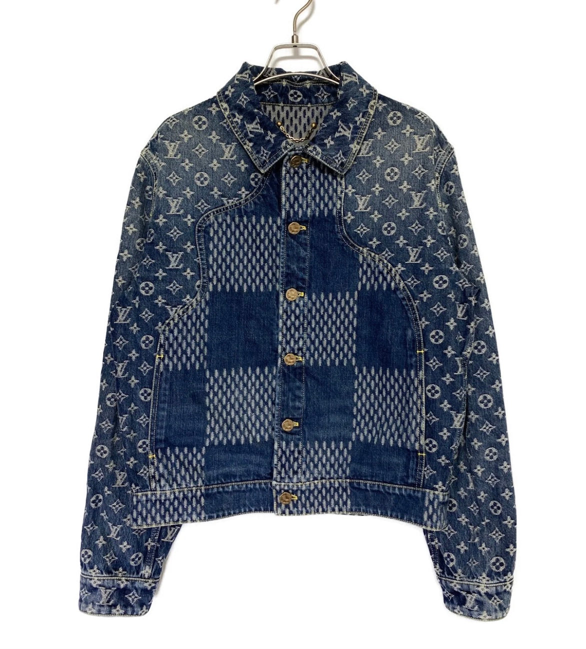 Louis Vuitton X NIGO GIANT WAVES MNGM DENIM Damier Apparel
