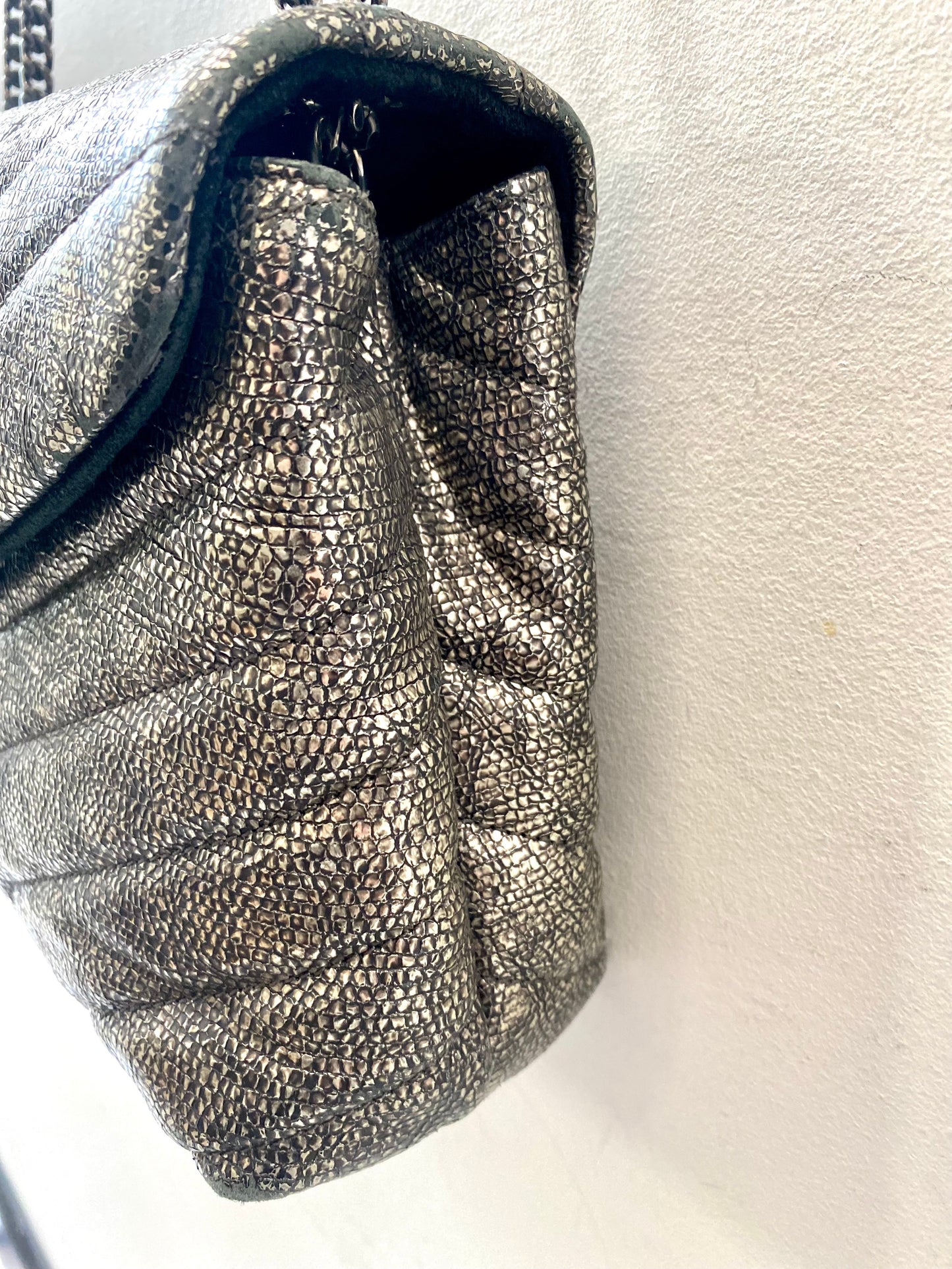YSL Saint Laurent Yves Caviar Loulou Bag Small Travel Bag