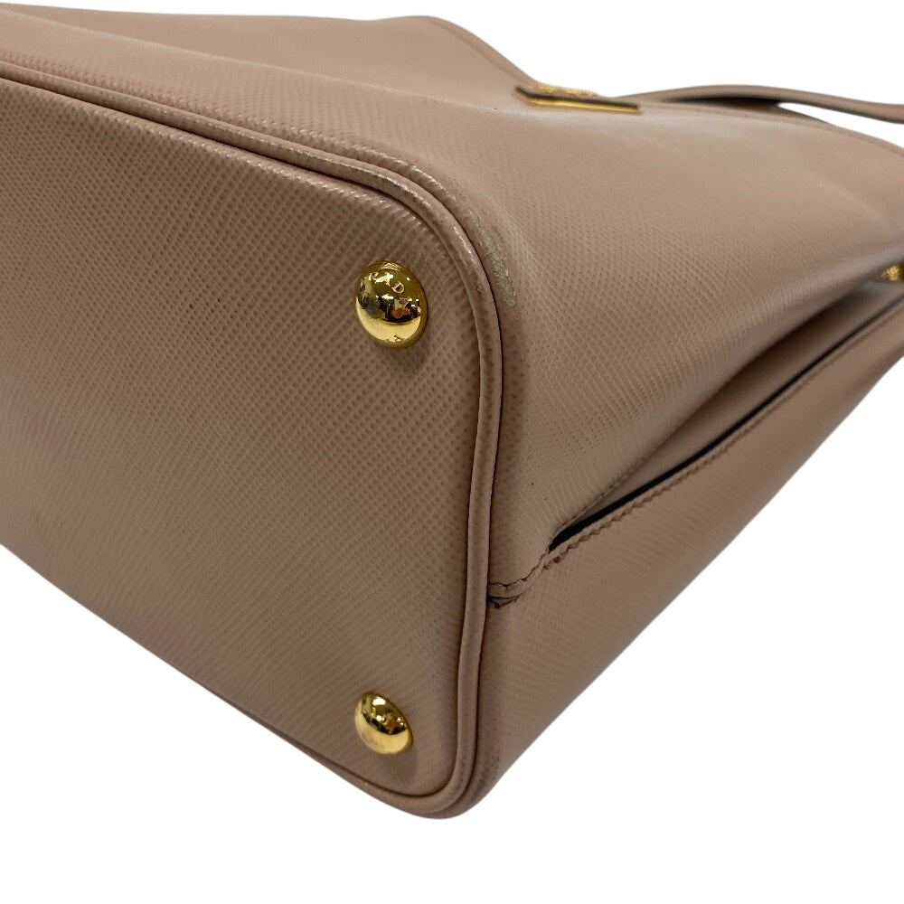 Way Saffiano Cuir Panniers Women Leather Beige Travel Bag