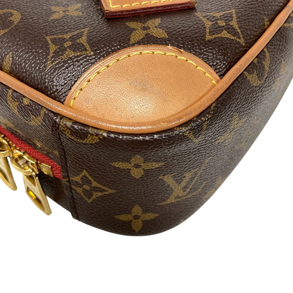 Louis Vuitton M45528 Deauville Monogram Leather Brown Mini Shoulder Bag