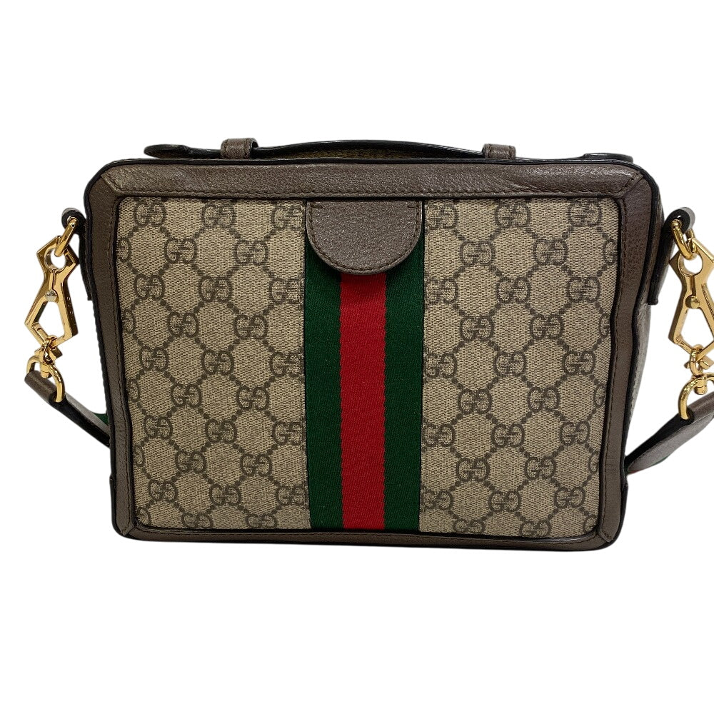 Gucci PVC coated GG Ofidia Canvas Brown Apparel