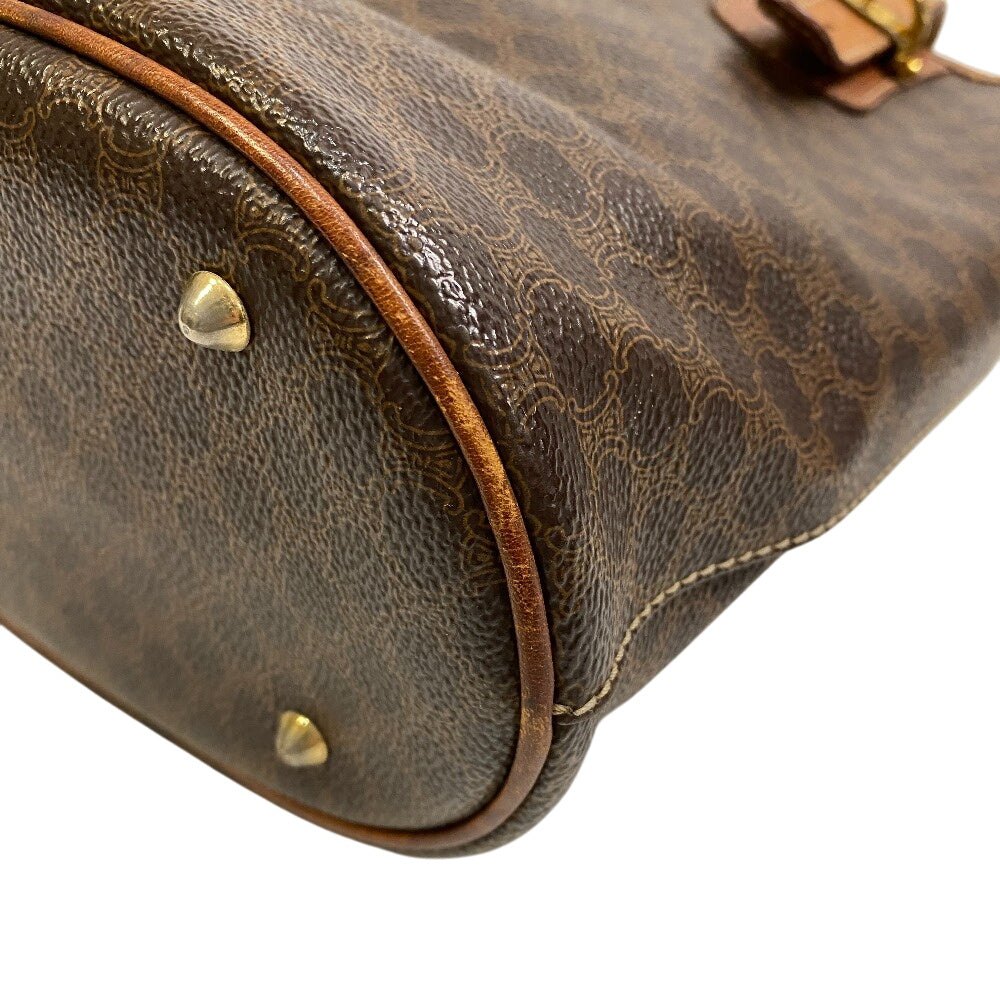 Tote Bag Macadam Women Leather Brown