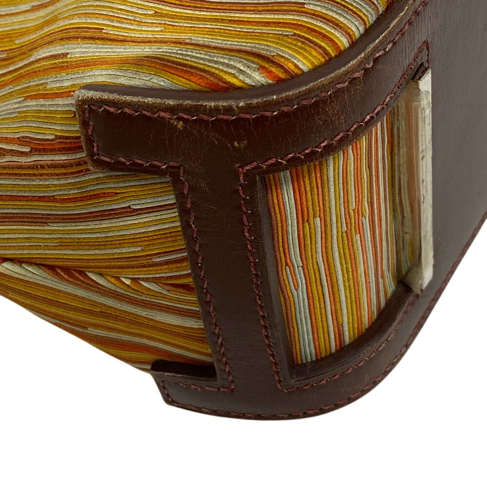 Hermes Handbag Vibrato Escapada Women Leather Multicolor Travel Bag