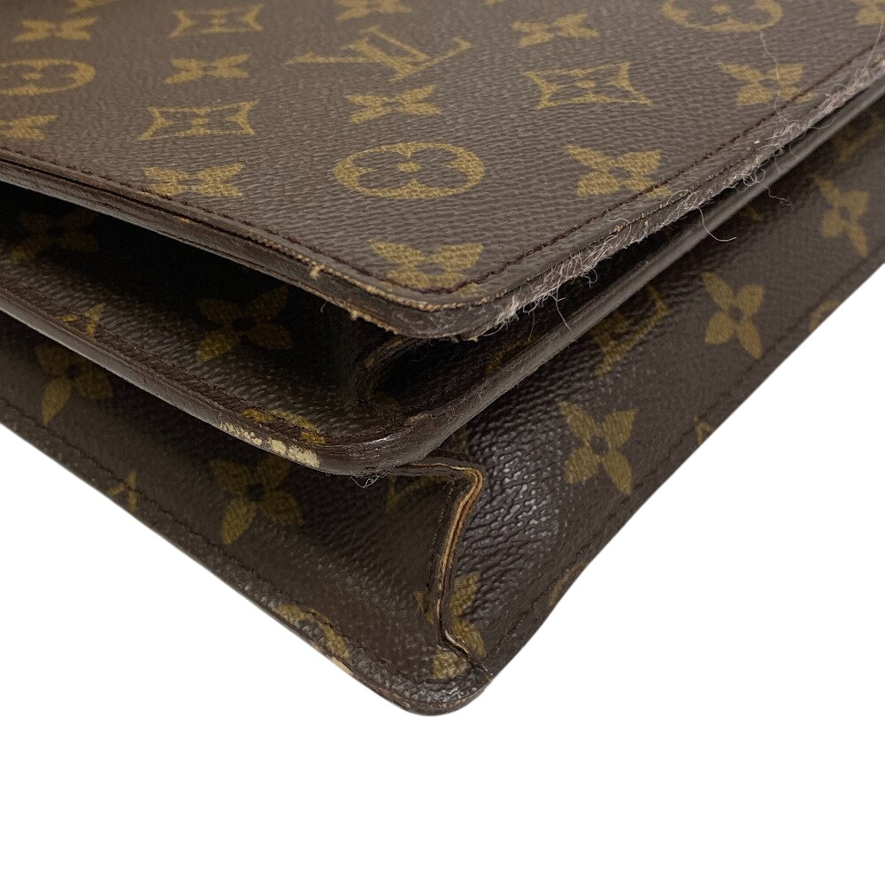 Louis Vuitton Business M53331 Conseiller Monogram Leather Brown Handbag