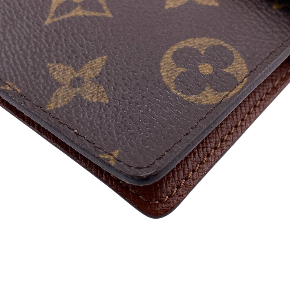 Louis Vuitton Notebook cover R20005 Agenda PM Monogram Leather Brown Handbag