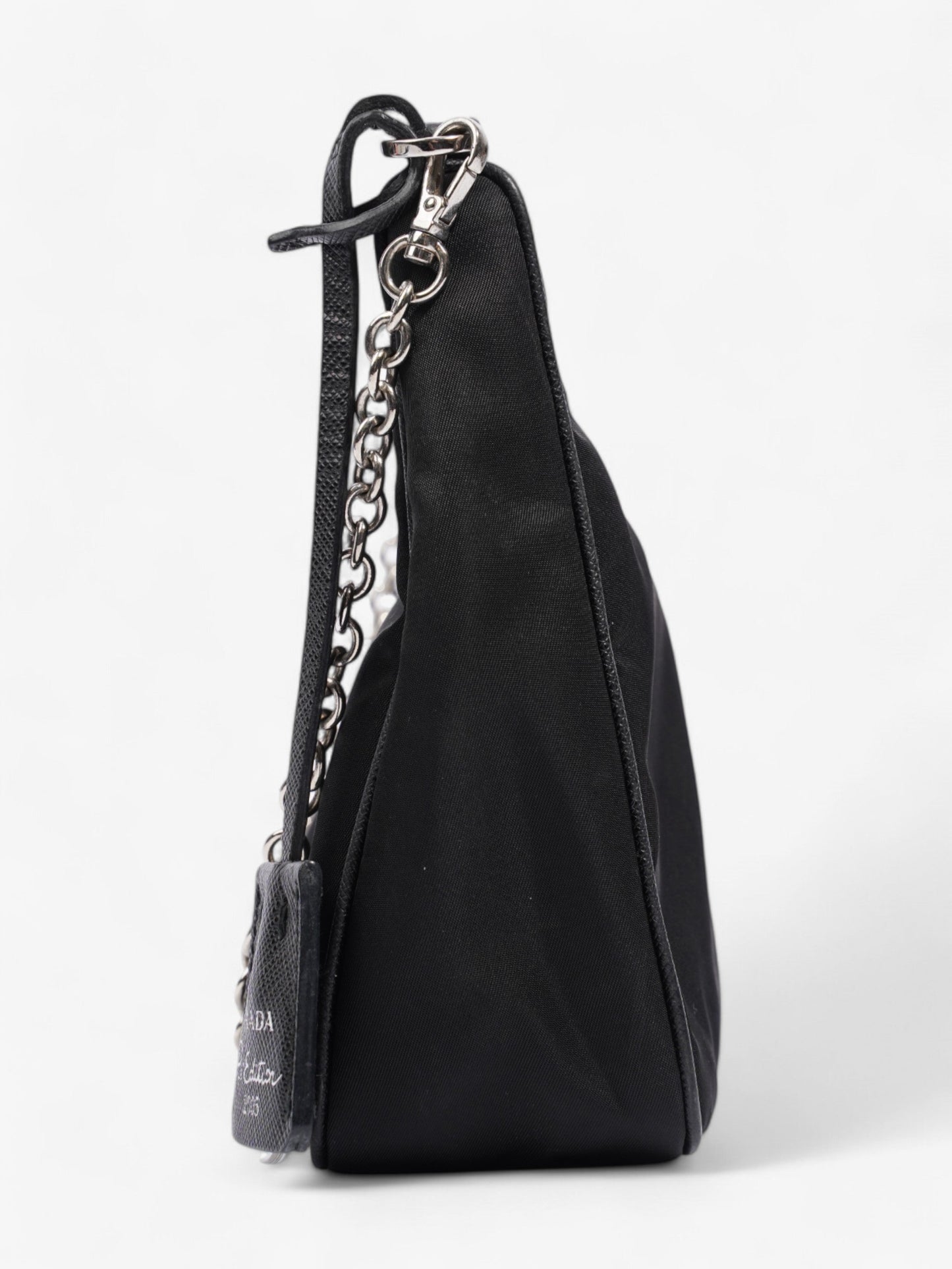 Prada Re Edition Crossbody Bag Nylon Black Black Nylon 7
