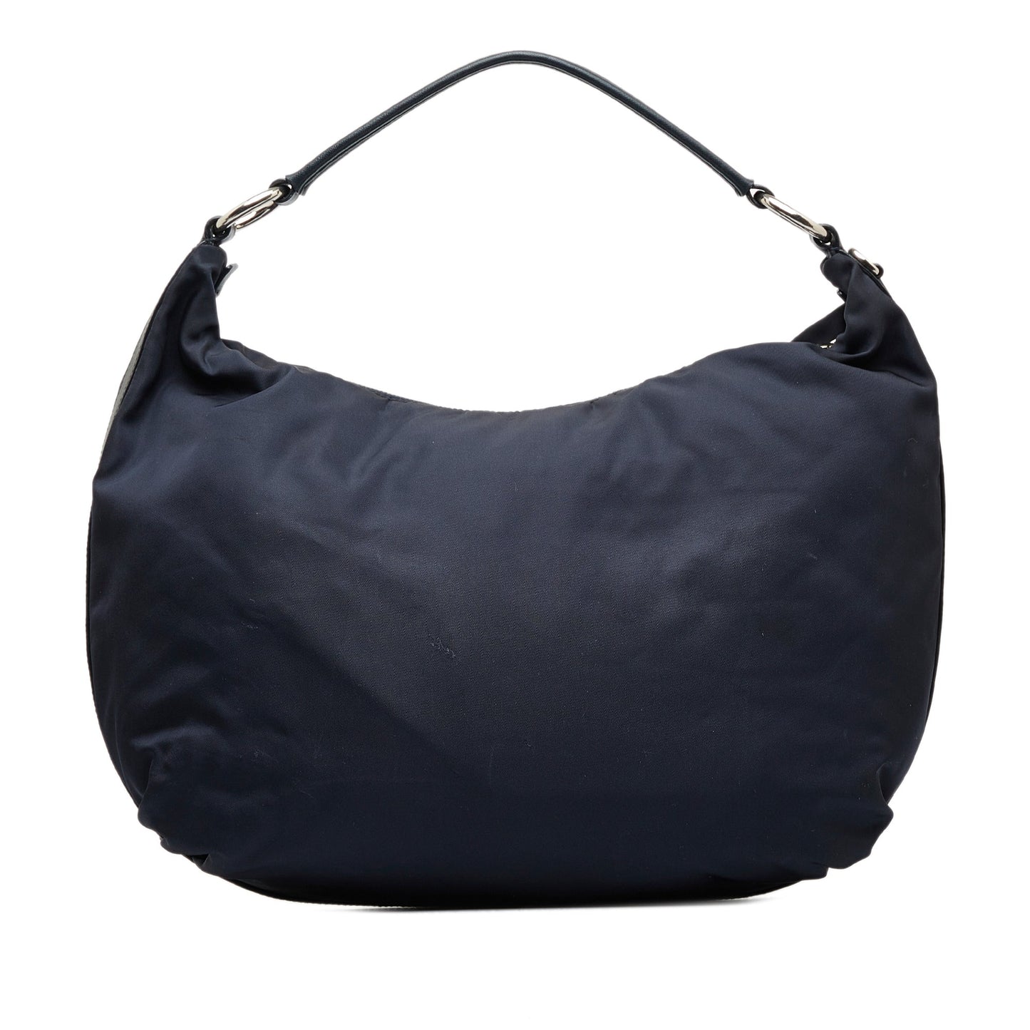 Prada Hobo Bag Tessuto Blue Shoulder Bag