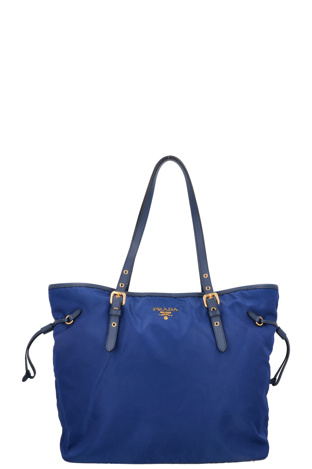 Prada Tote Bag Nylon Blue