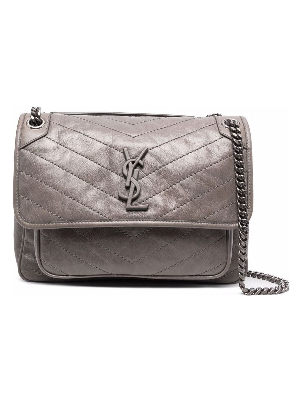 YSL Saint Laurent Trending Women Bo Mng Niki Tufo Naturel Travel Bag