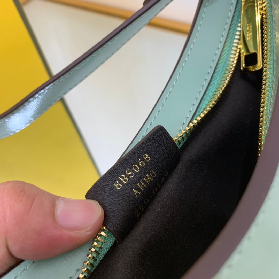 Top QualityTop Quality O Lock Green Handbag