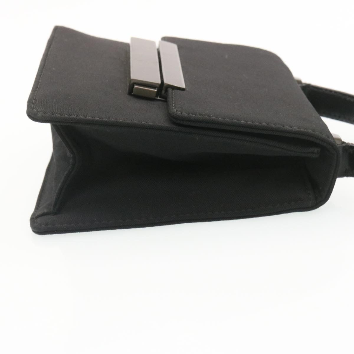 Prada Shoulder Bag Auth Nylon Black