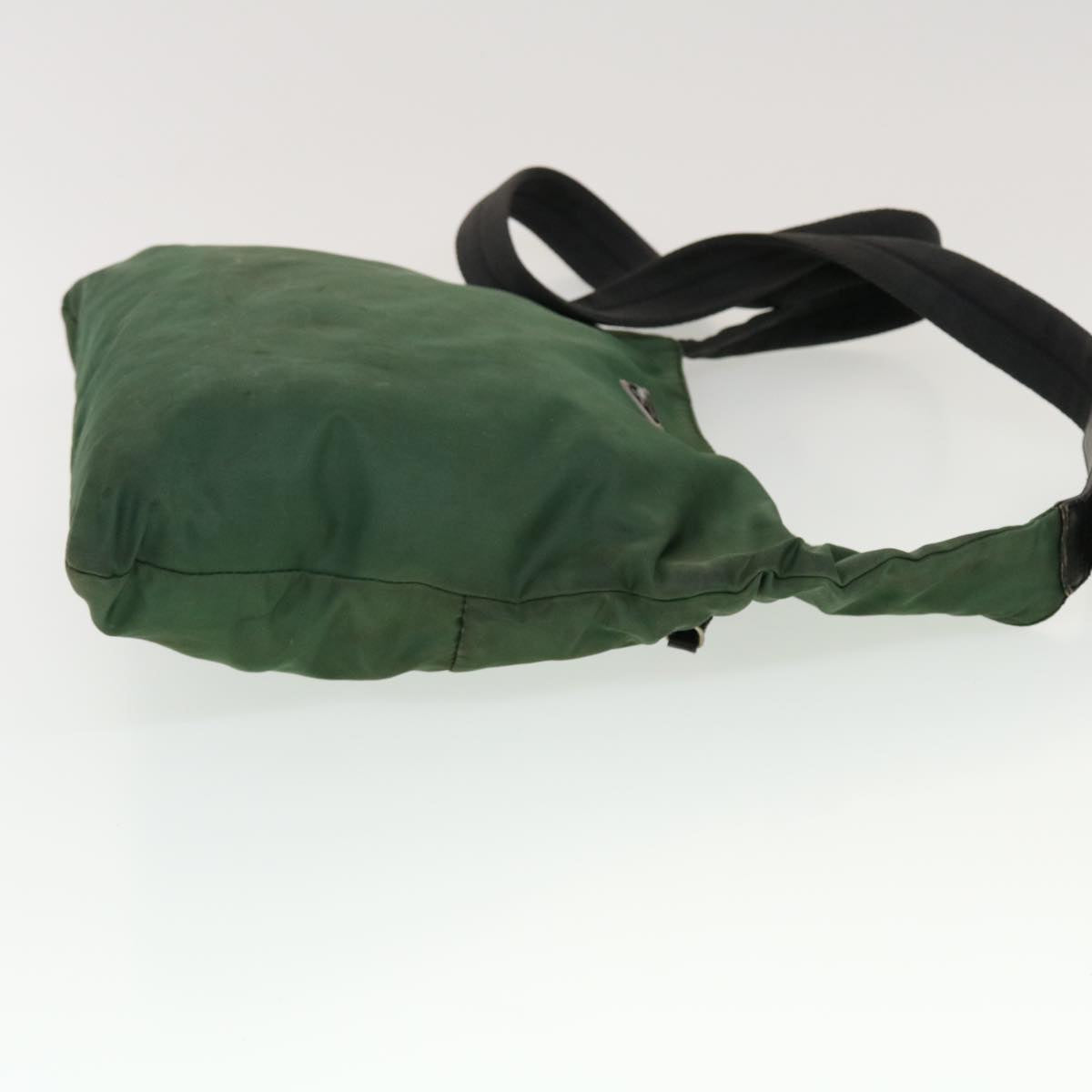 Prada Shoulder Bag Khaki Nylon Nylon Khaki Ar9593