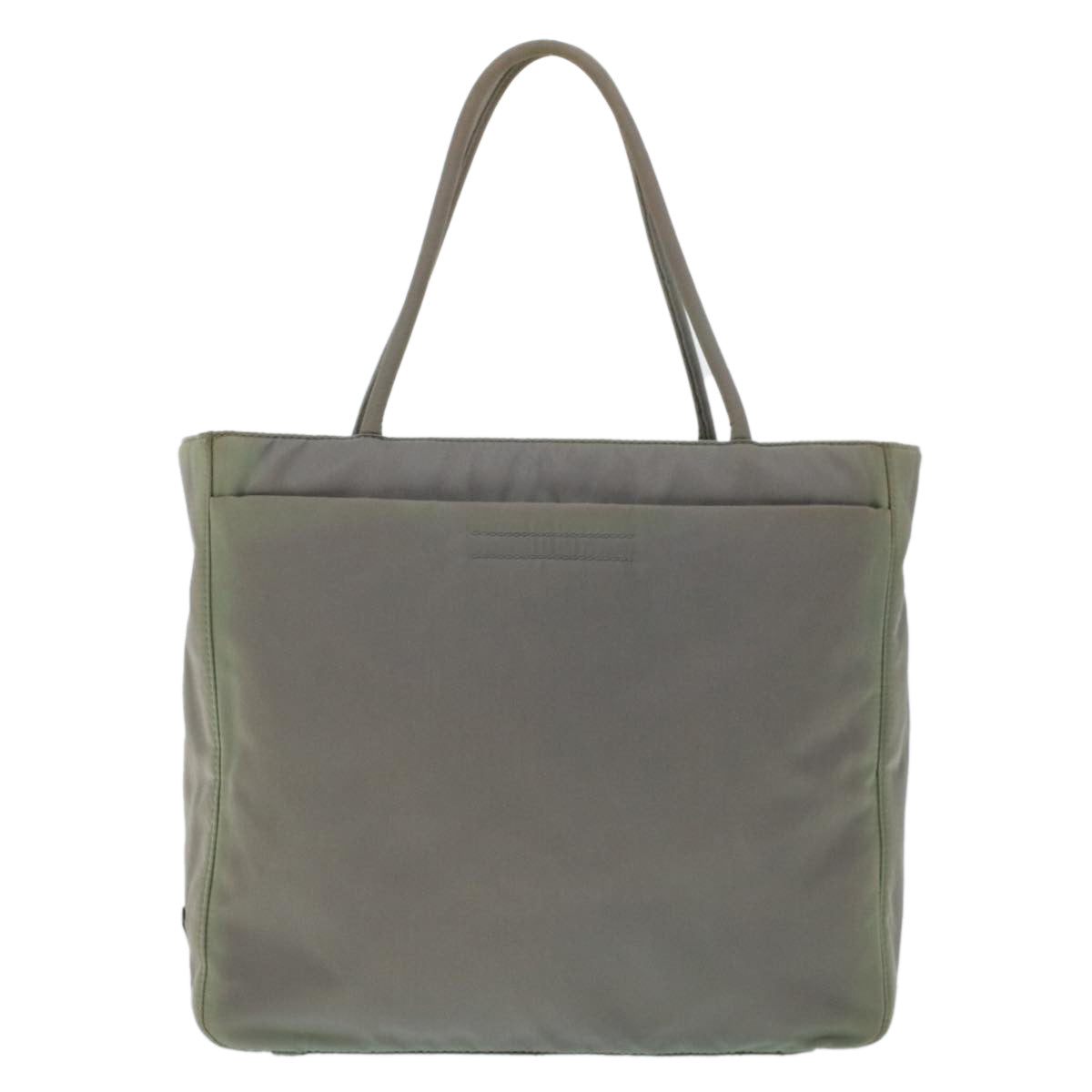 Prada Hand Bag Nylon Gray Travel Bag Nylon Gray Ar9823