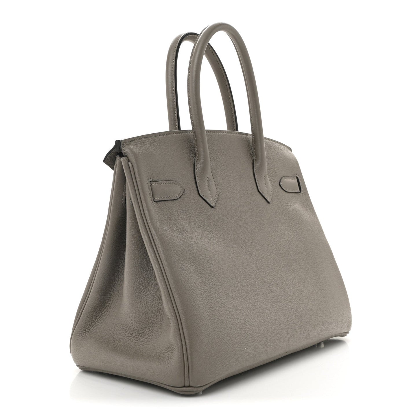 Hermes Taurillon Novillo Birkin Gris Asphalte Handbag Travel Bag