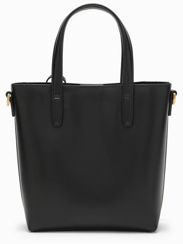YSL Saint Laurent Luxury Trending Shopping Box Tote Bag Leather Black Small