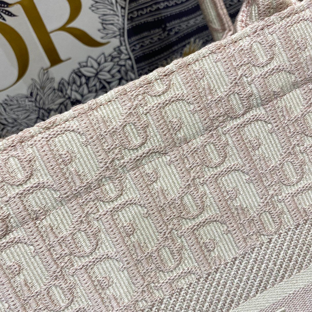 MeTop Qualityum Book Rose Des Oblique Pink Book Tote Bag