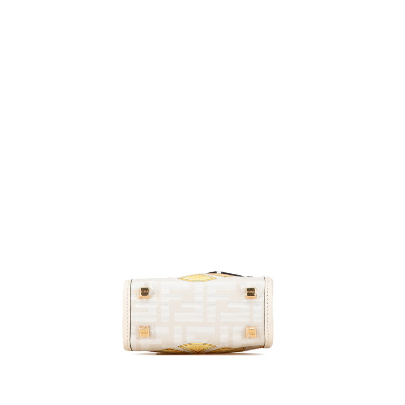 Fendi Fendace Sunshine Shopper 2Way Bag Leather Travel Bag