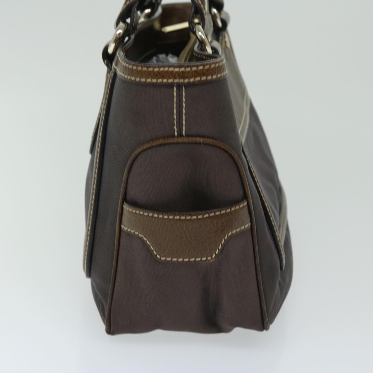 Luxury Hand Bag Canvas Brown Travel Bag