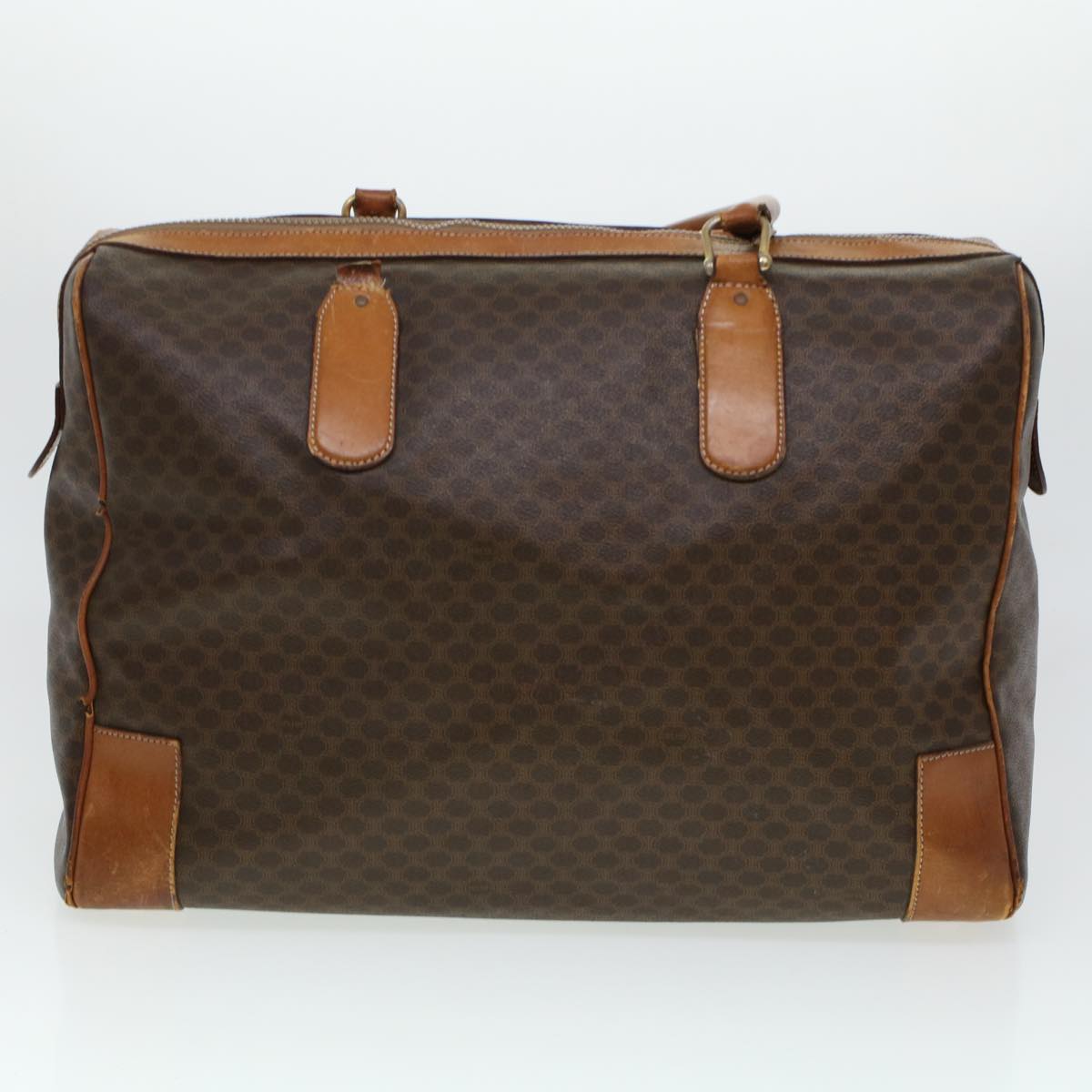 Luxury Macadam Hand Bag Boston Bag Pvc Leather Canvas Travel Bag