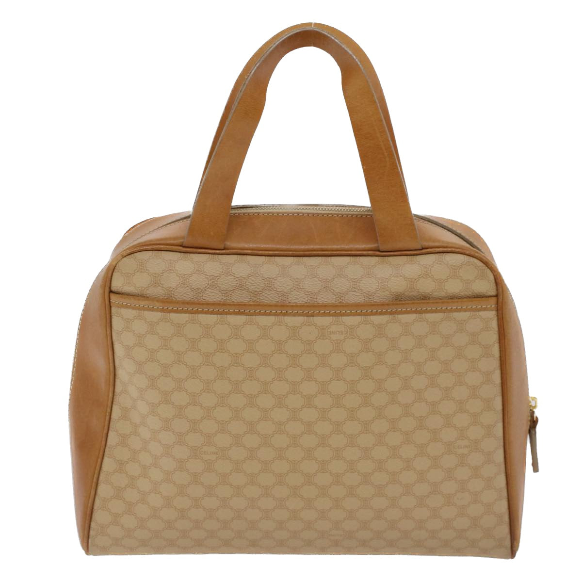 Luxury Macadam Hand Bag Pvc Set Beige Leather Canvas Travel Bag
