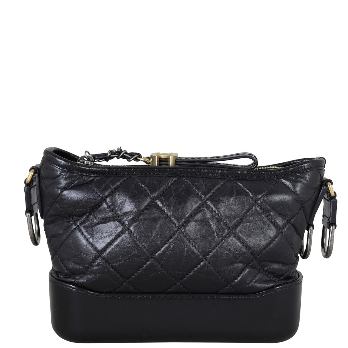 Chanel Gabrielle Hobo 24 series Black Small Hobo Bag