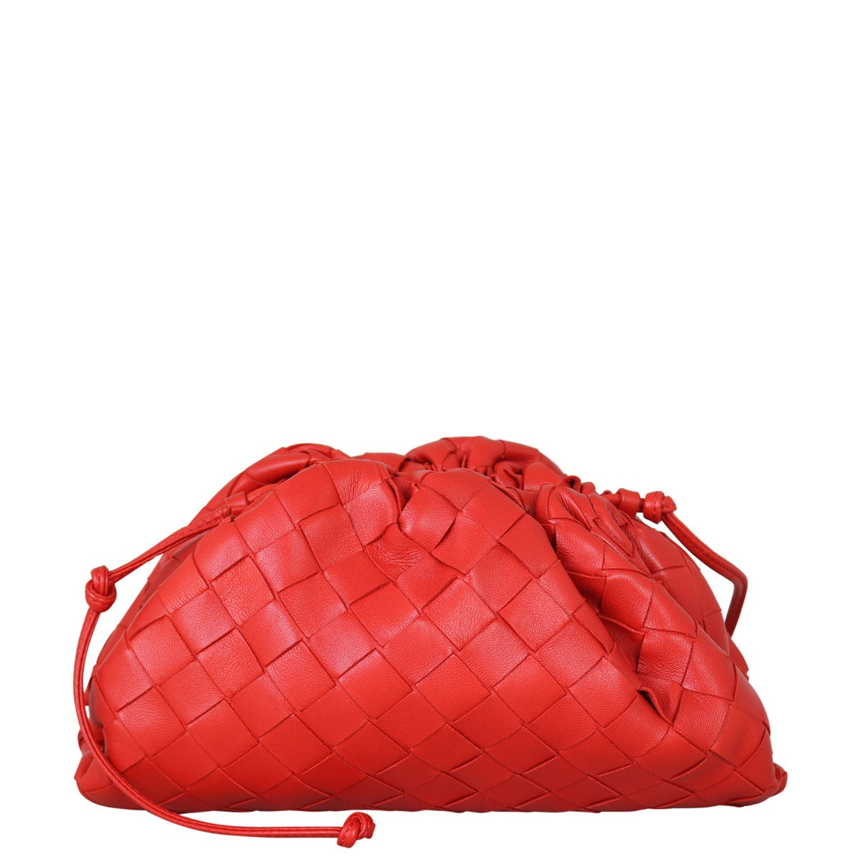 Bottega Veneta Intrecciato The Pouch Shoulder Bag Mini