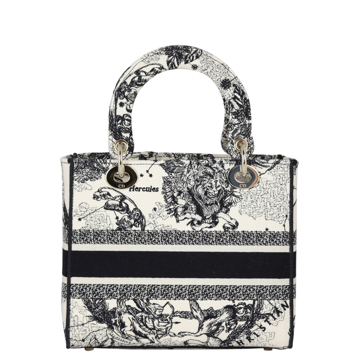 Dior Lady D Lite Toile De Jouy Zodiac Medium Travel Bag