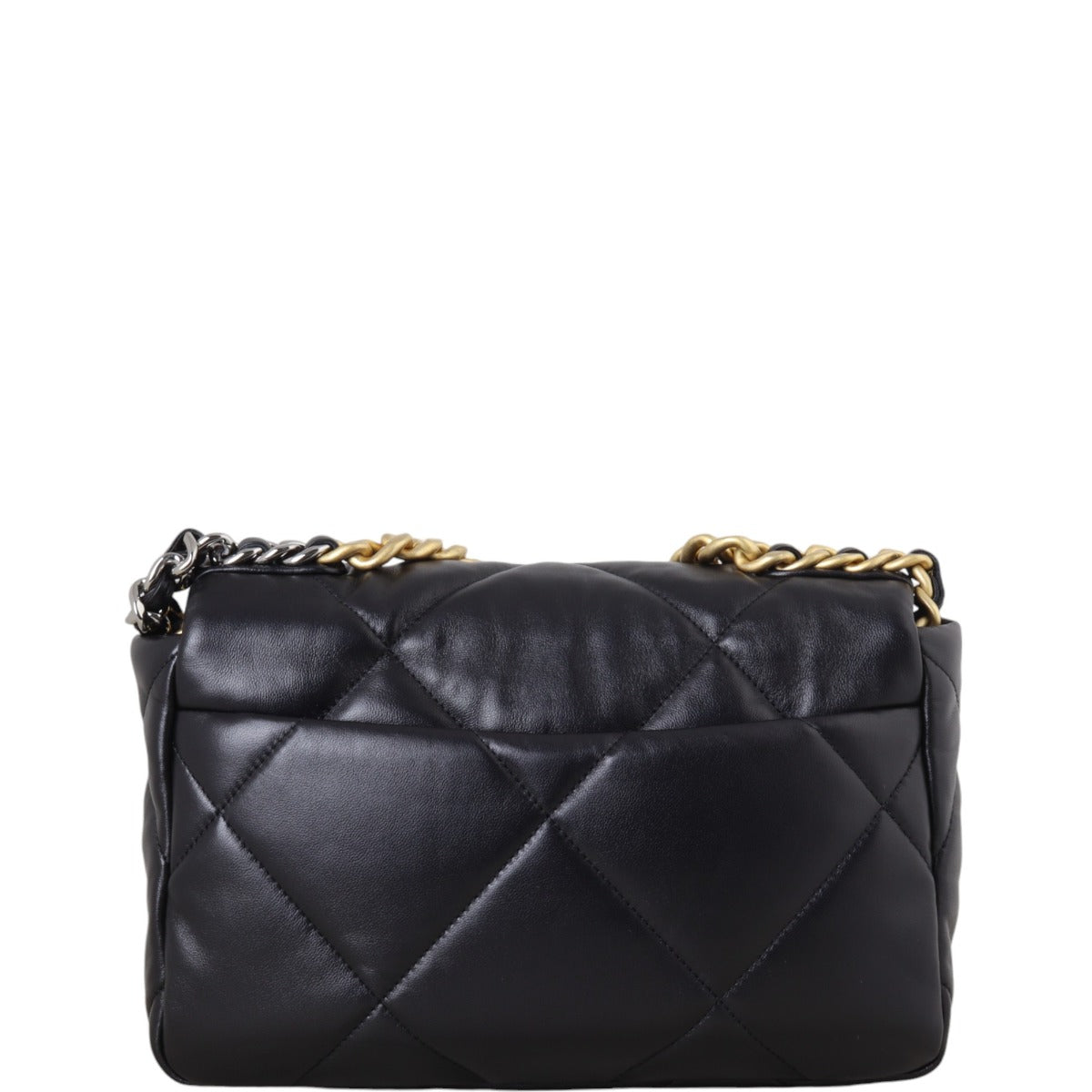 Chanel 19 Flap Bag Quilted Black Handbag