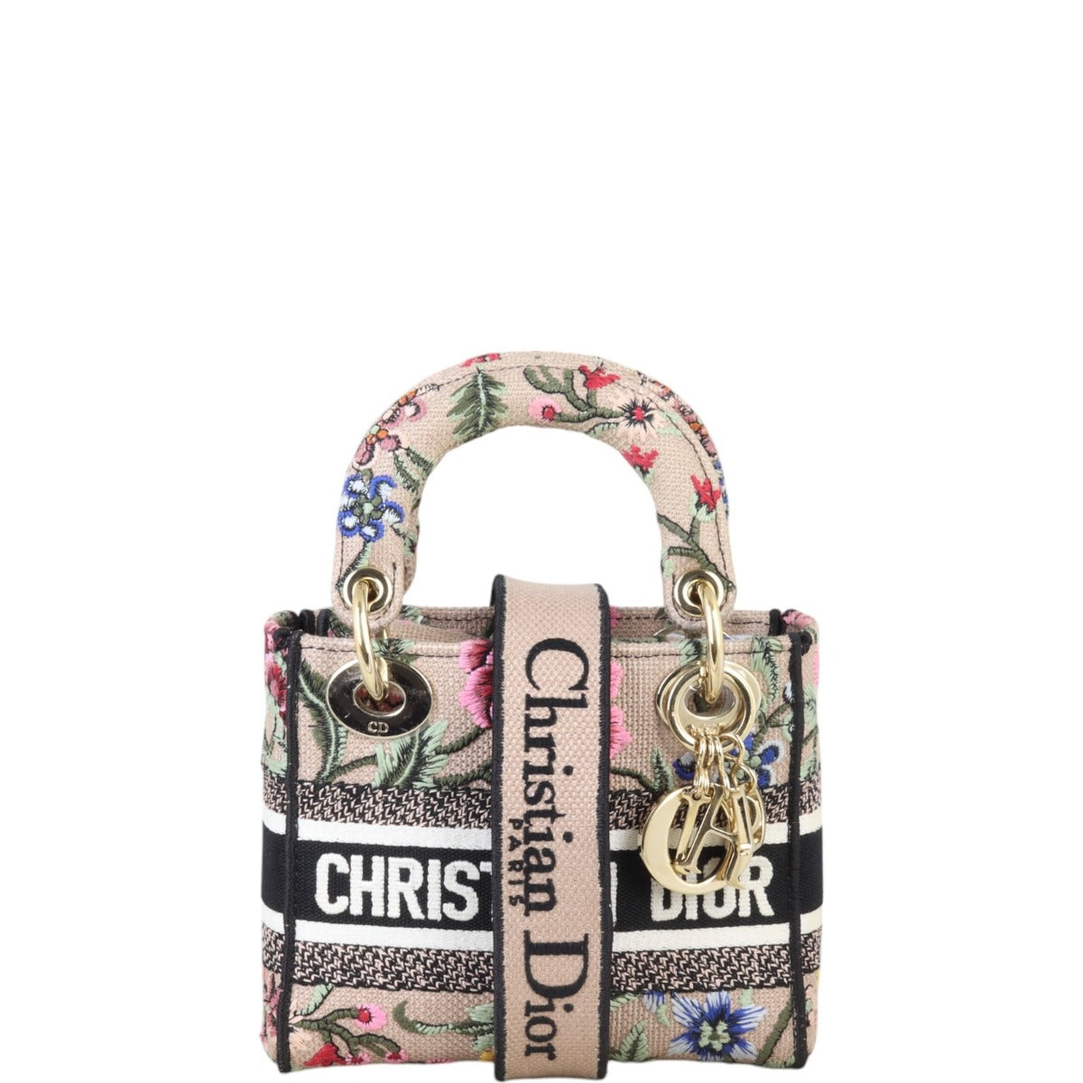 Dior Shoulder Bag Lady D-Lite Canvas Mini Small
