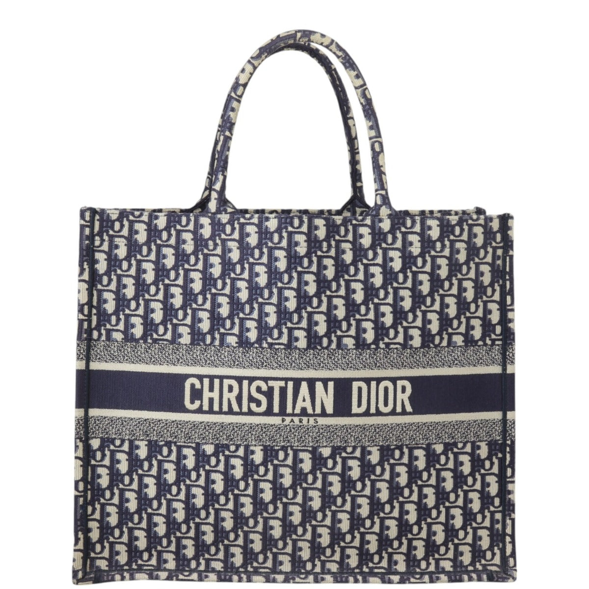 Dior Tote Bag Book Tote Oblique 3 Canvas Large