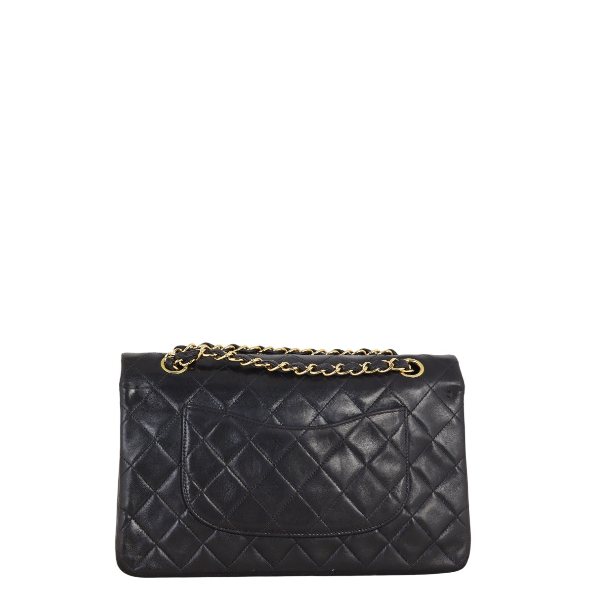 Chanel Classic Double Handbag Quilted Medium Shoulder Bag