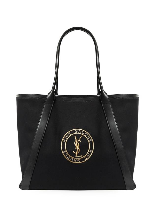 YSL Saint Laurent Saint Laurent Trending Rive Gauche Tote Bag Canvas Black