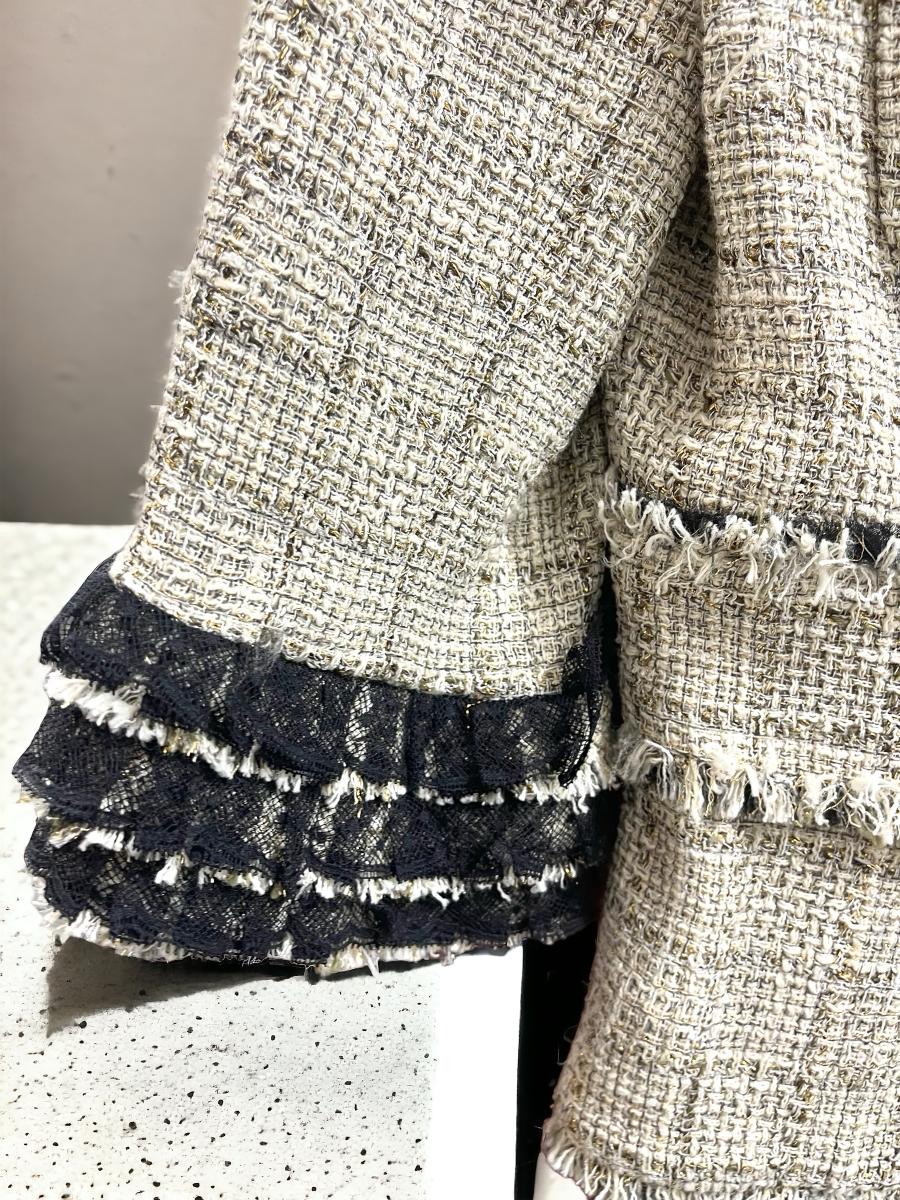 Chanel Veste en Tweed T.40 Bag