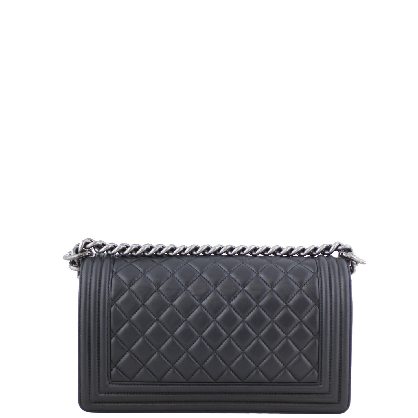 Chanel Boy Bag Old 19 Series Black Medium Handbag