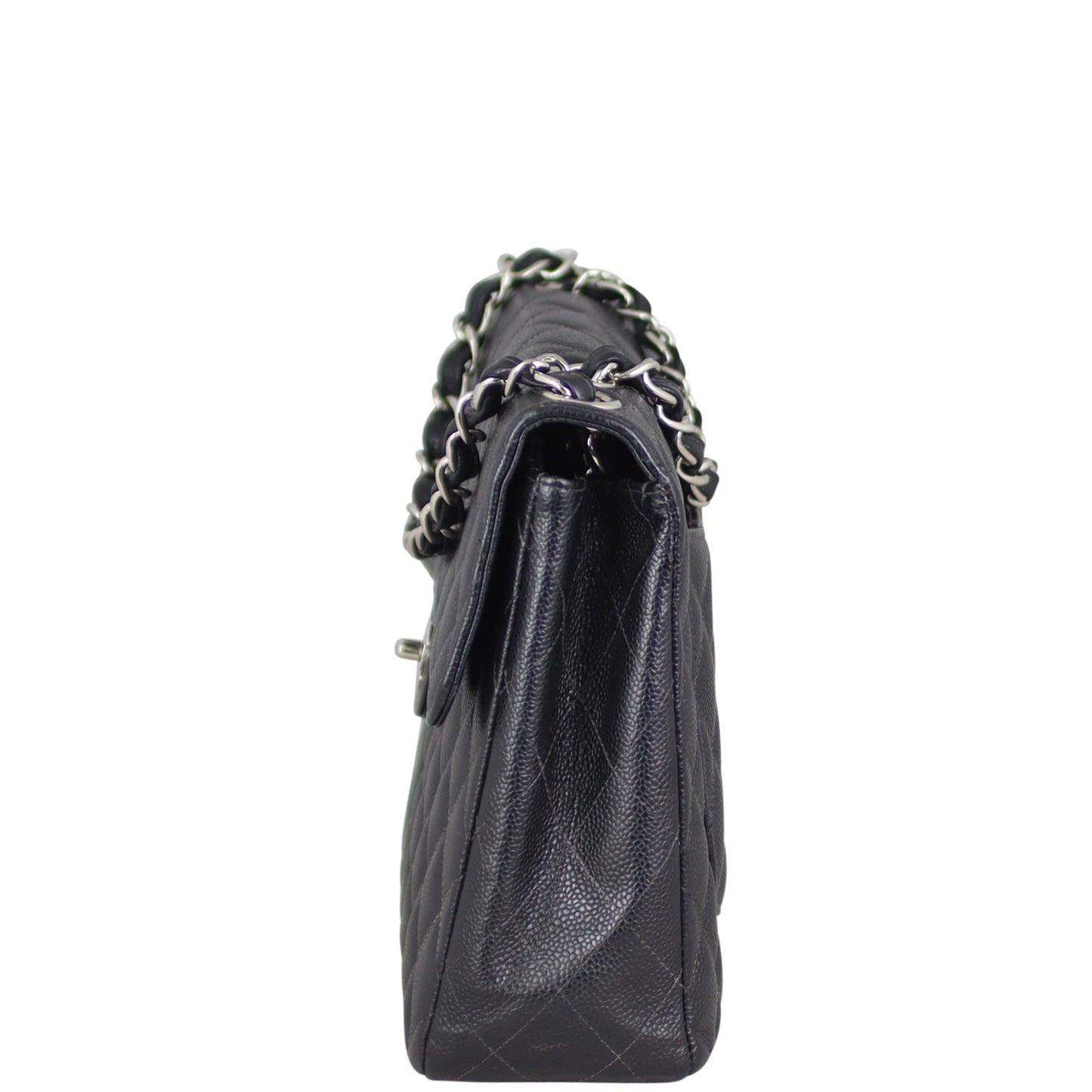 Chanel Classic Single Jumbo 9 series Handbag Black Flap
