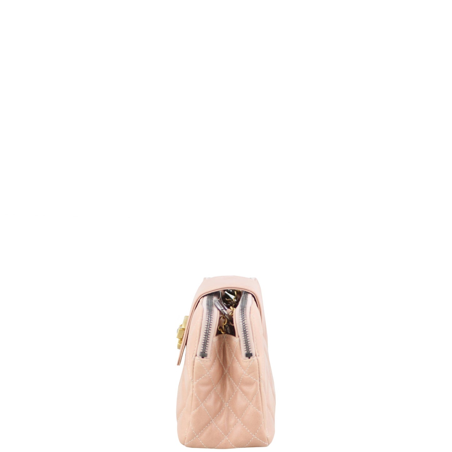 Chanel Double Zip Crossbody Bag