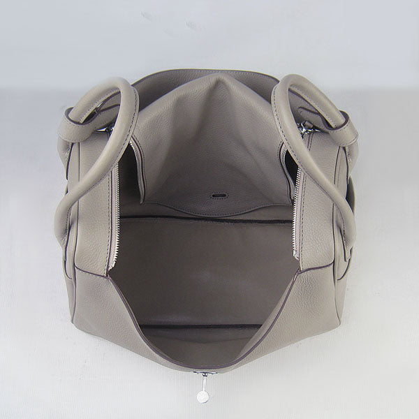 Hermes Luxury Lindy Cm Handbag Grey Travel Bag