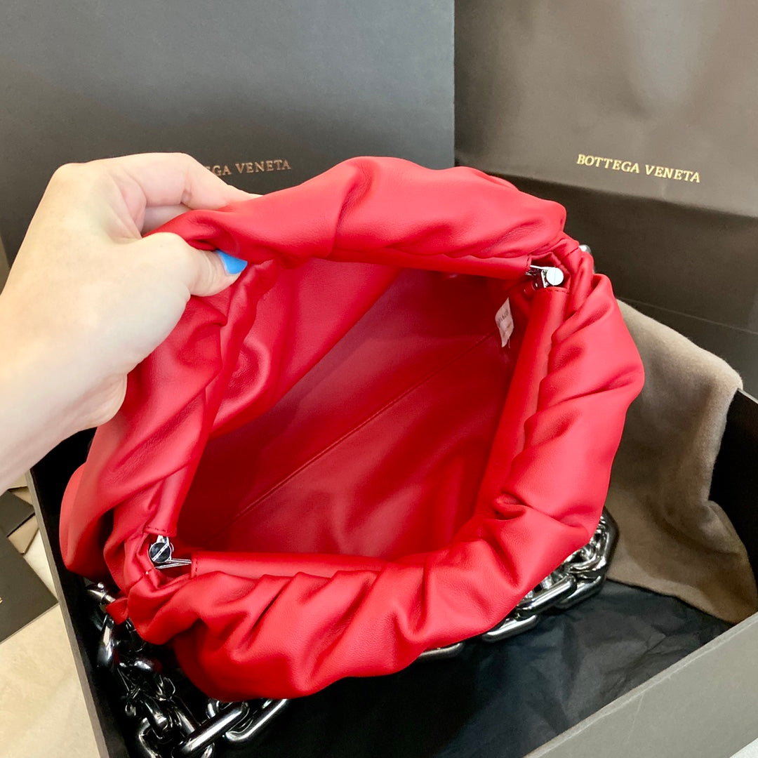 Top Quality Pouch For Women Women Bags Red Chain Travel Bag