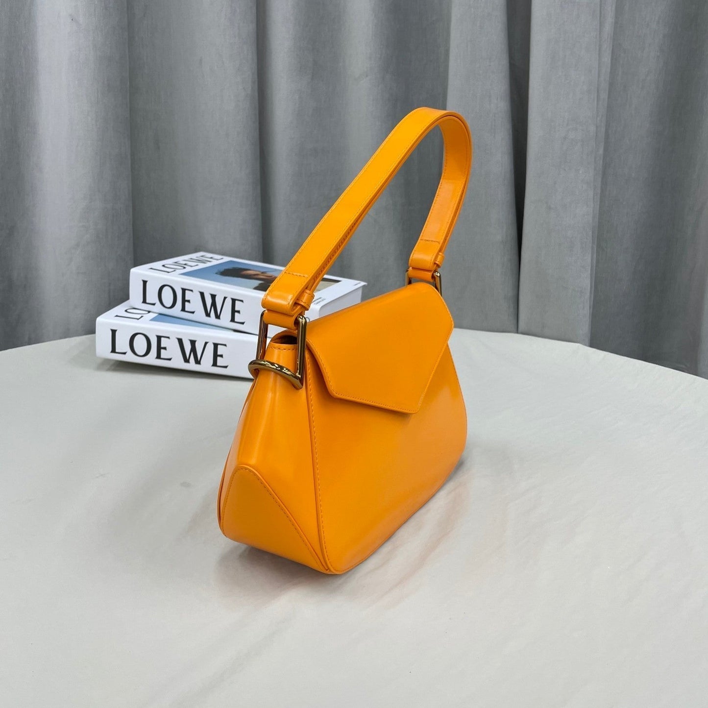 Top Quality Toyin Axillary Bag Orange For Travel Bag