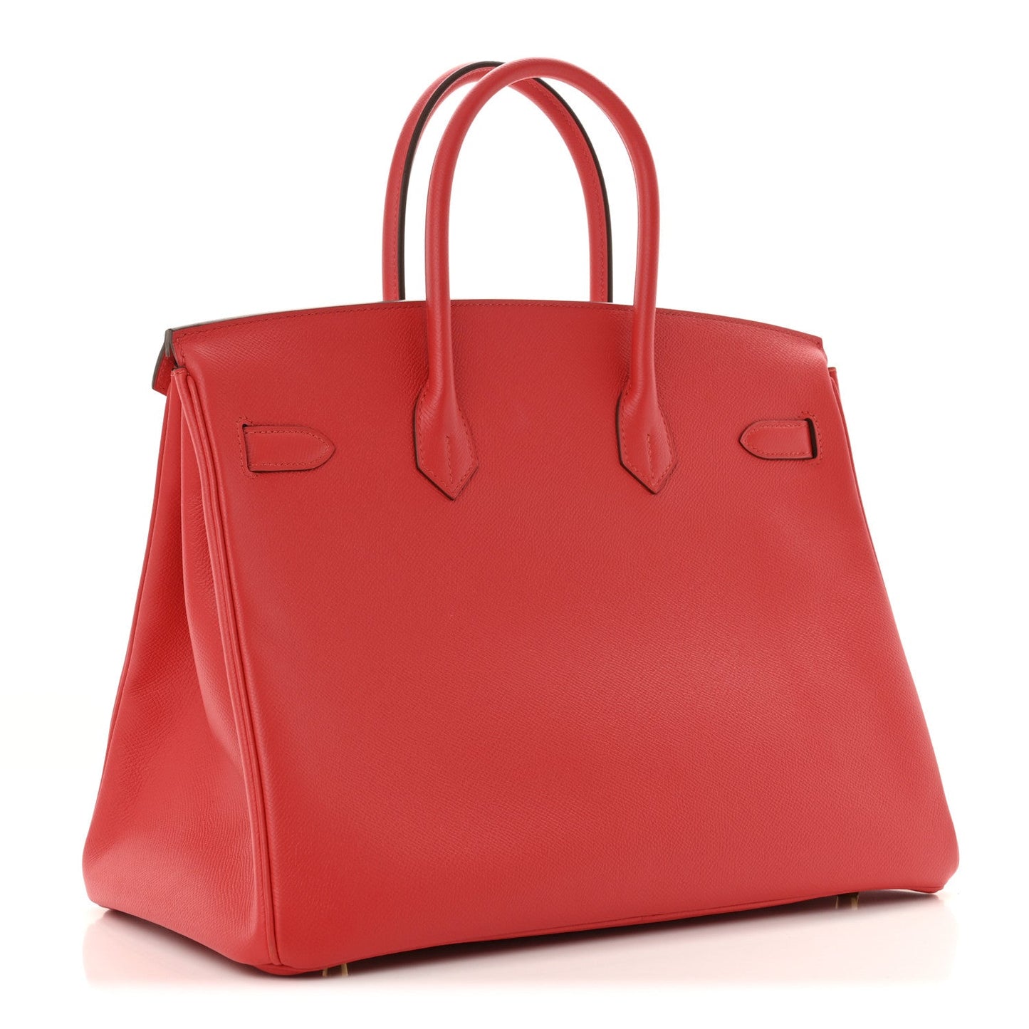 Hermes Epsom Birkin Rouge Tomate Handbag Travel Bag