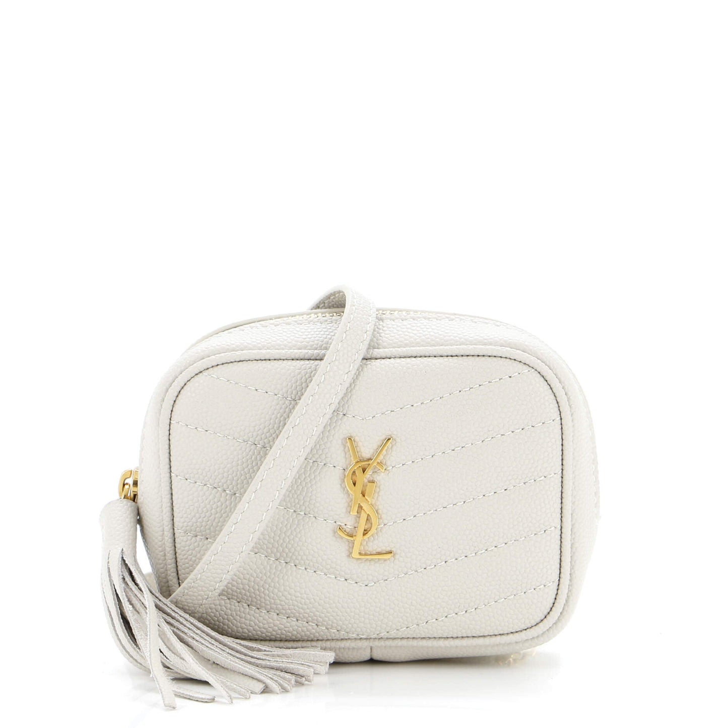 YSL Saint Laurent Saint Laurent Trending Lou Camera Bag Chevron Leather Matelasse Crossbody Bag
