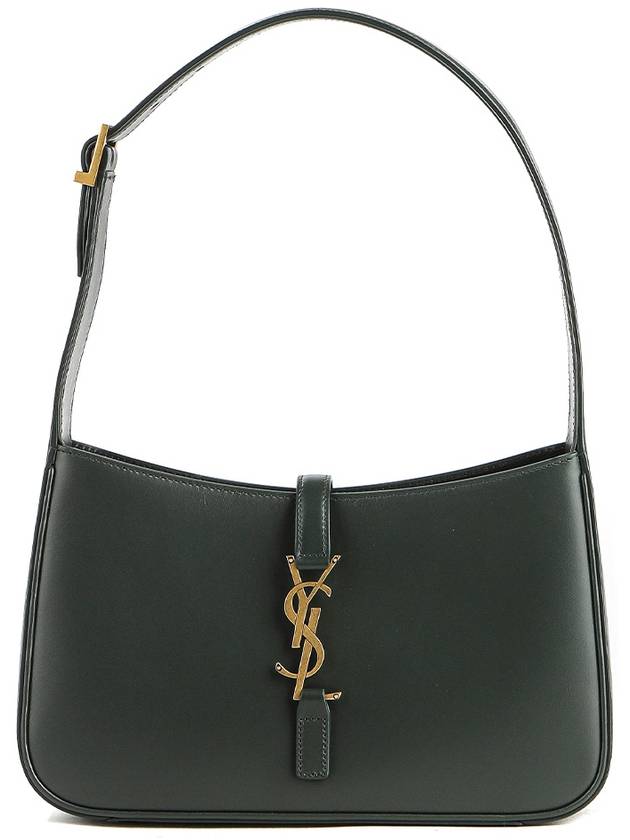 YSL Saint Laurent Saint Laurent Trending Le Smooth Hobo Shoulder Leather Green Shoulder Bag