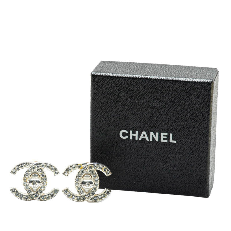 Chanel Metal Coco Mark Turnlock Earrings Jewelry
